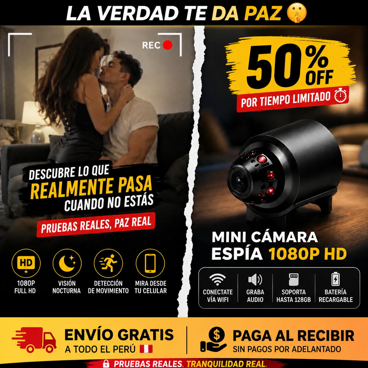 Mini Cámara Espía: Descubre la VERDAD 📹👀