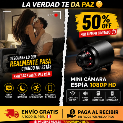 Mini Cámara Espía: Descubre la VERDAD 📹👀