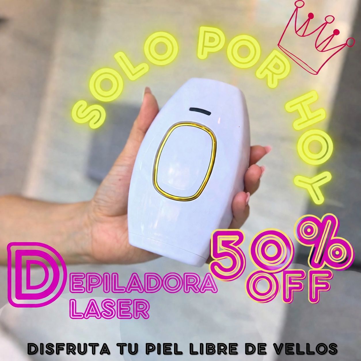 DEPILADORA LÁSER IPL